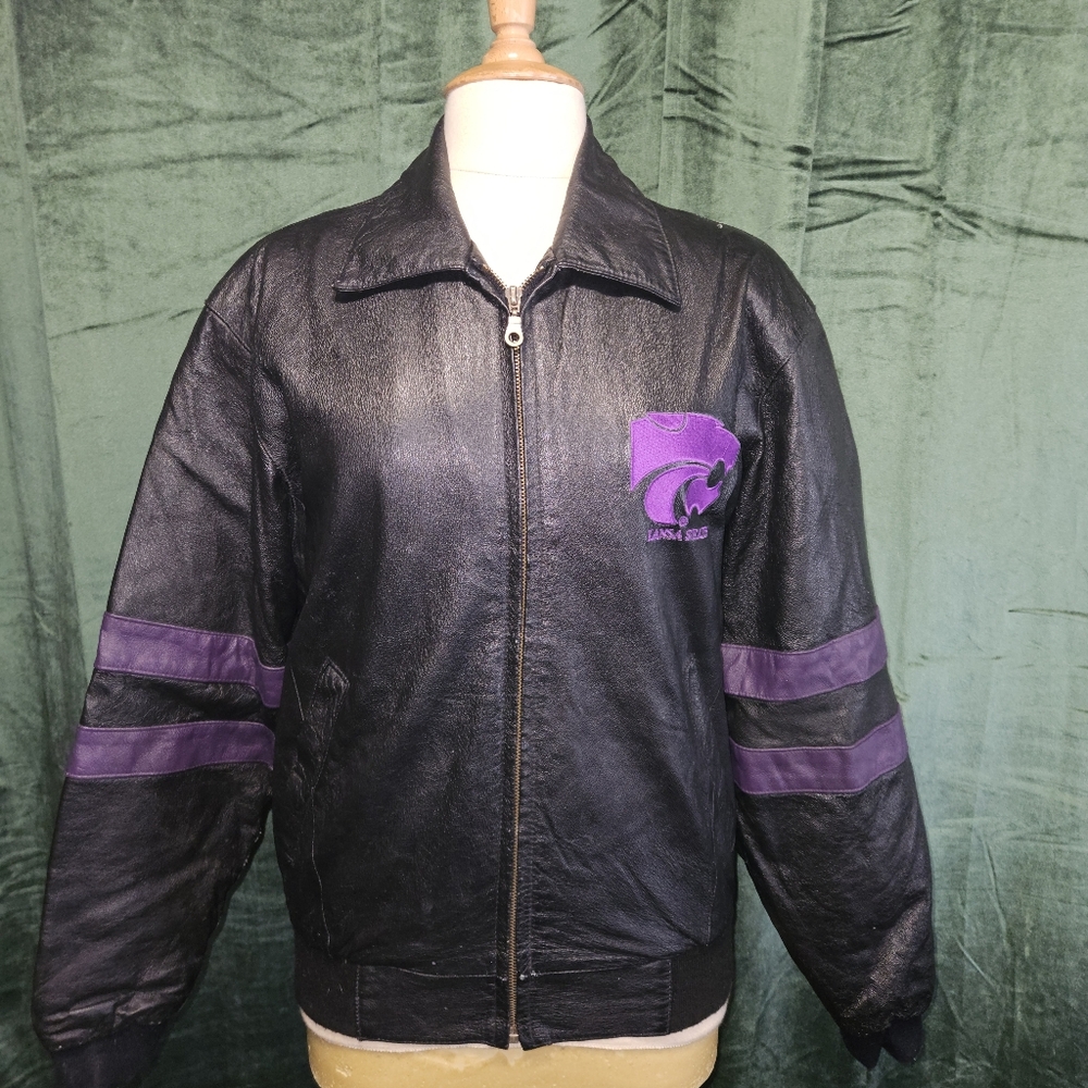 Vintage Varsity Excelled KU Jacket